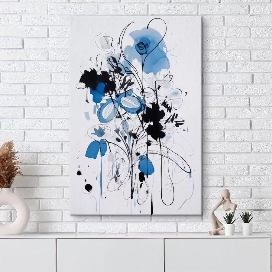 Wandbilder Abstraktion mit Flecken s47490