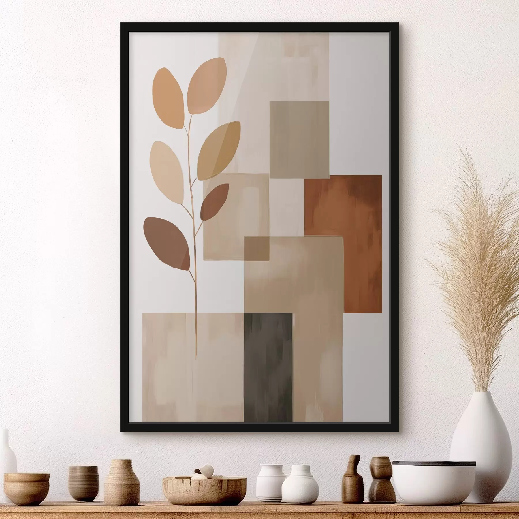 Fototapete Abstraktion Nachahmung der Malerei f47485