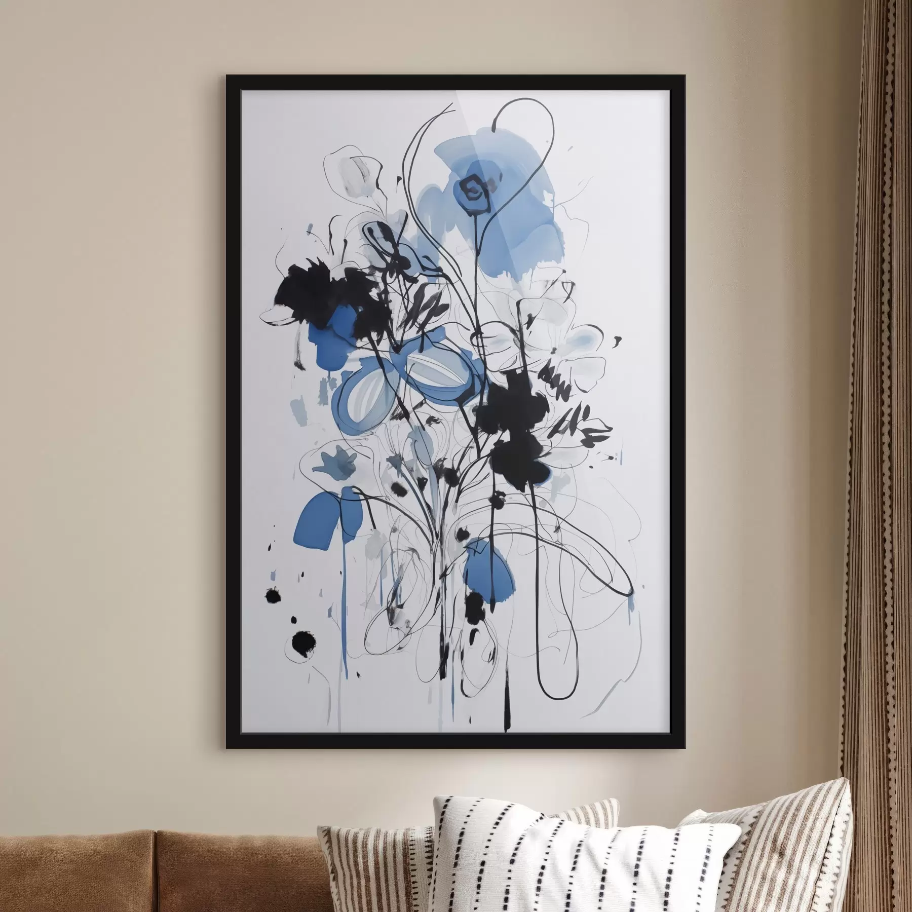 Fototapete Abstraktion mit Flecken f47490