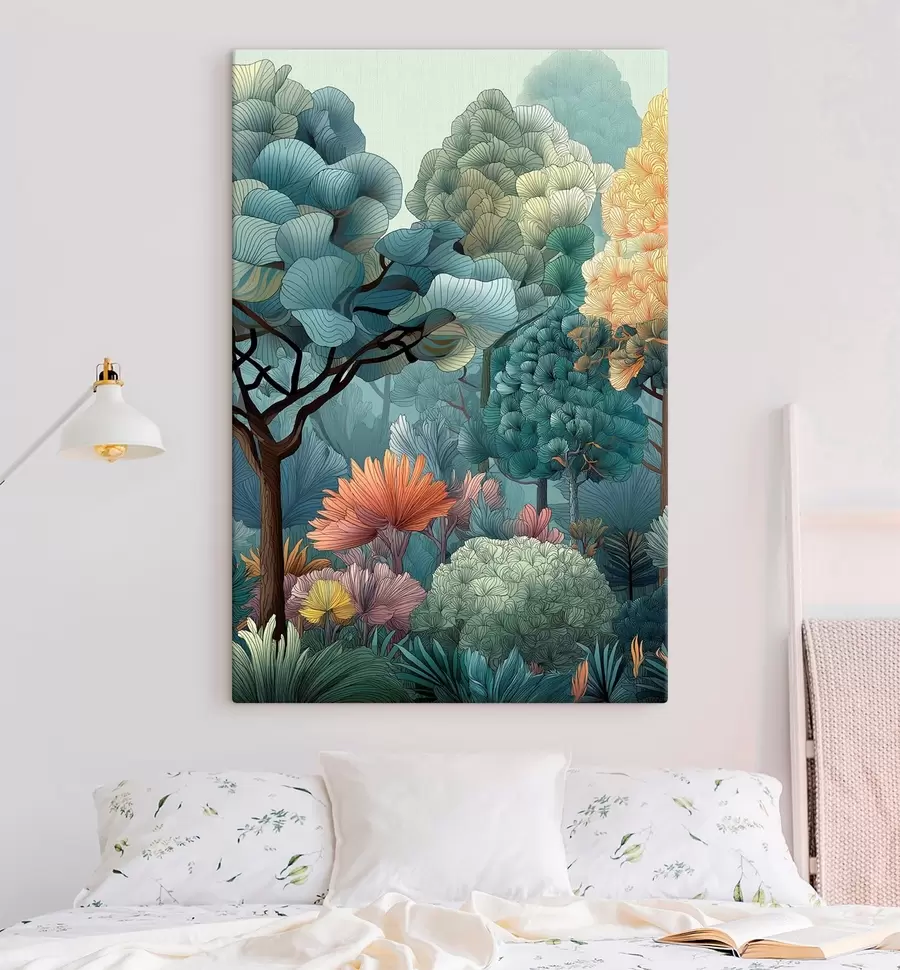 Wandbilder Abstrakter Wald s47105