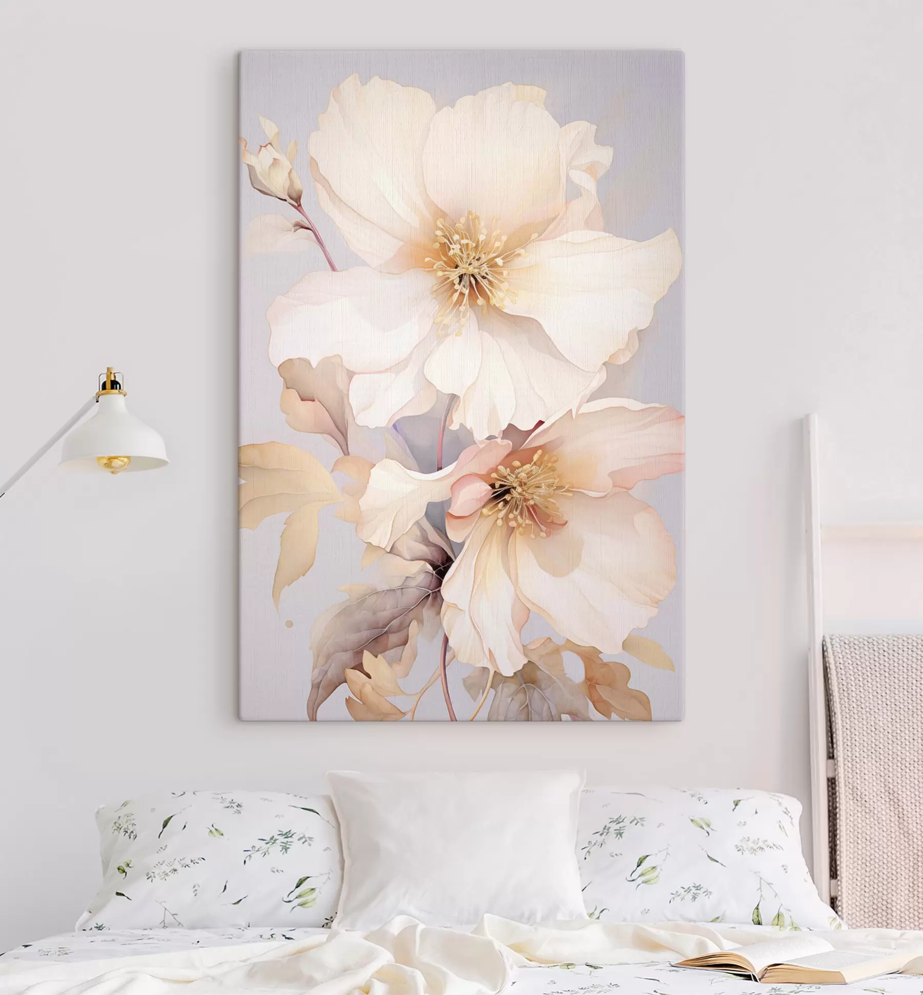 Wandbilder Große abstrakte Blume s47113