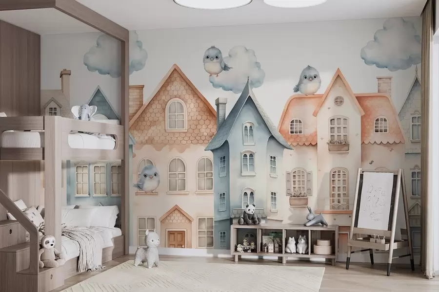 Fototapete Häuser w05140