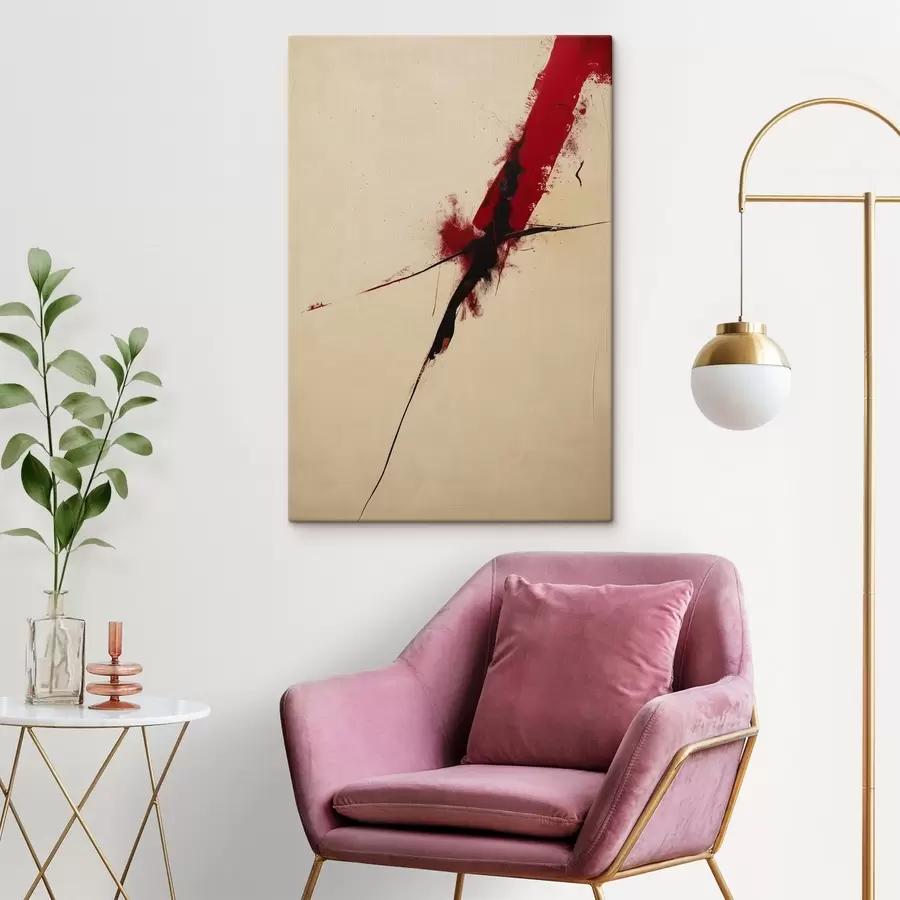 Wandbilder Roter Akzent s47461