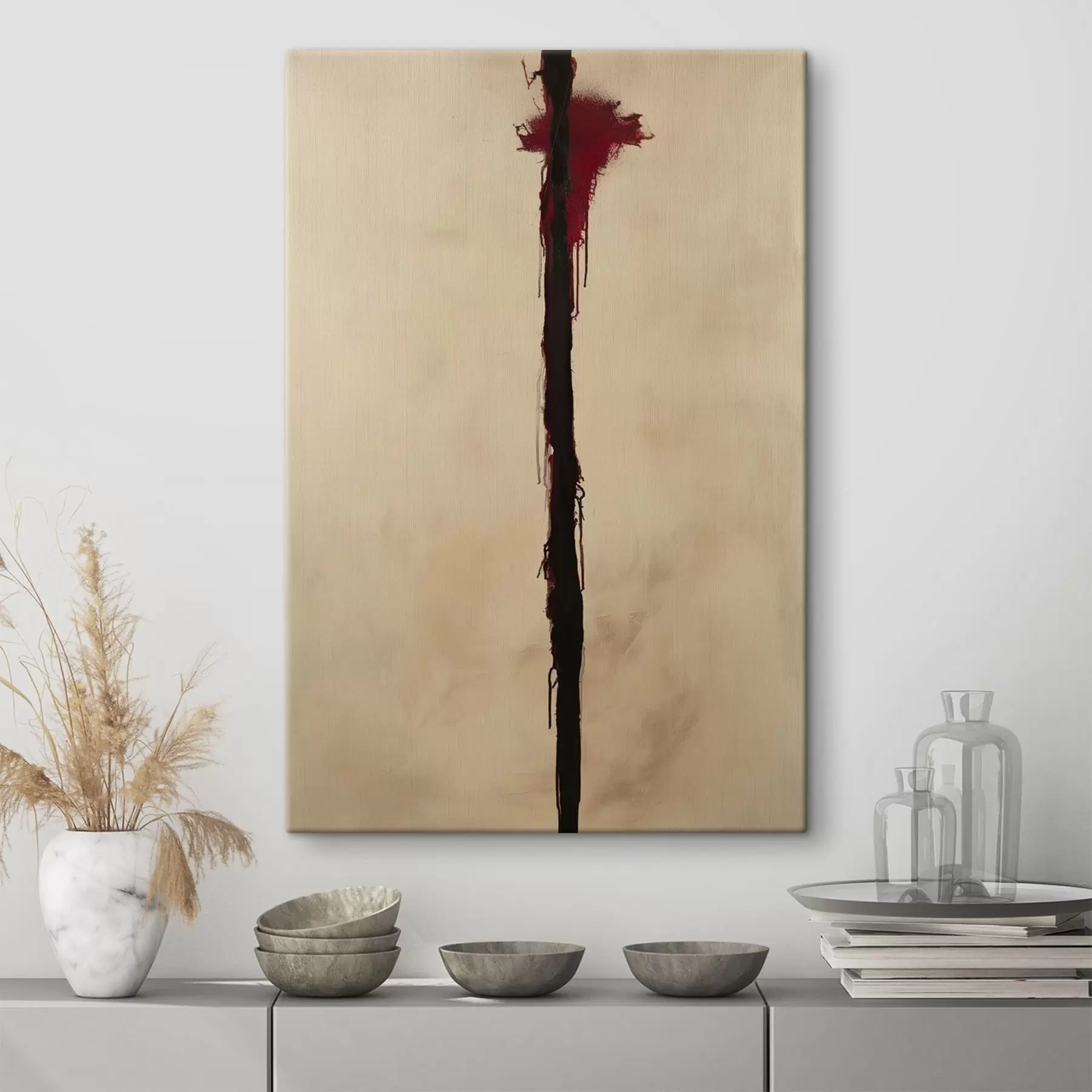 Wandbilder Roter Akzent s47462