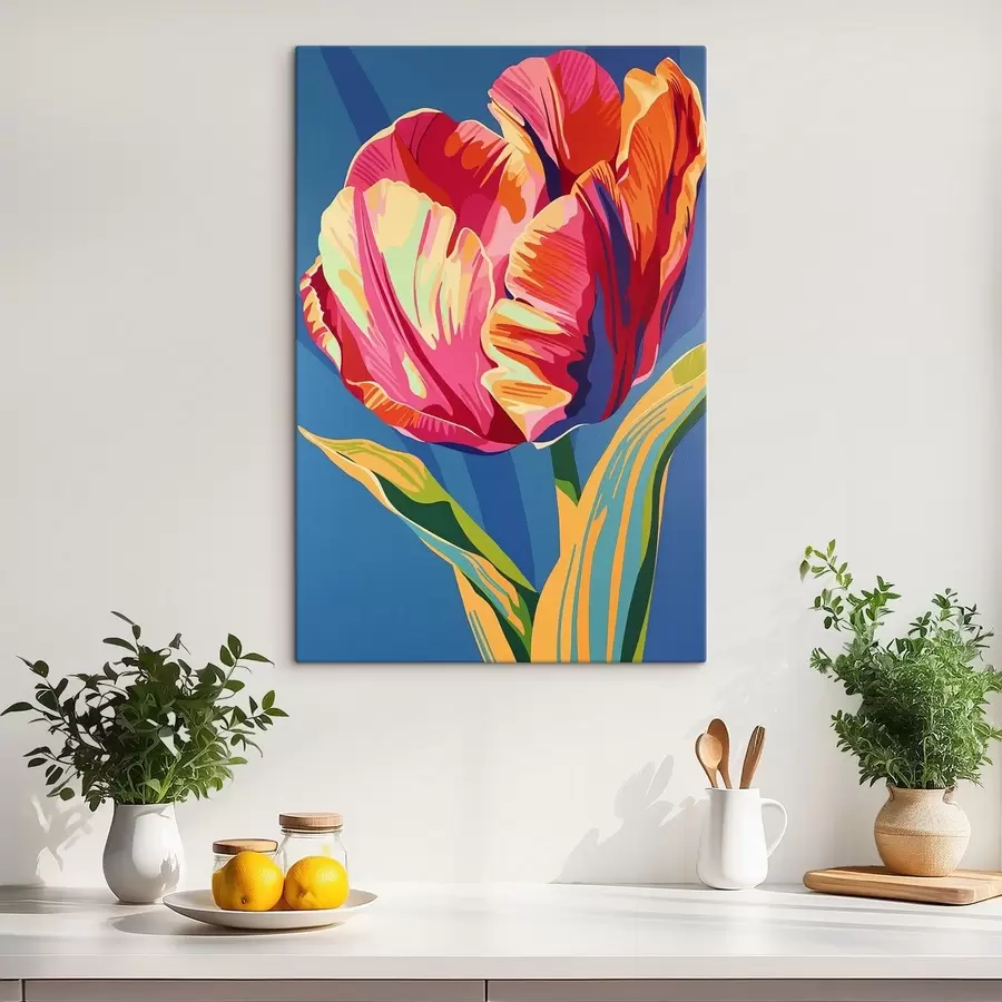 Wandbilder Tulpe s47470