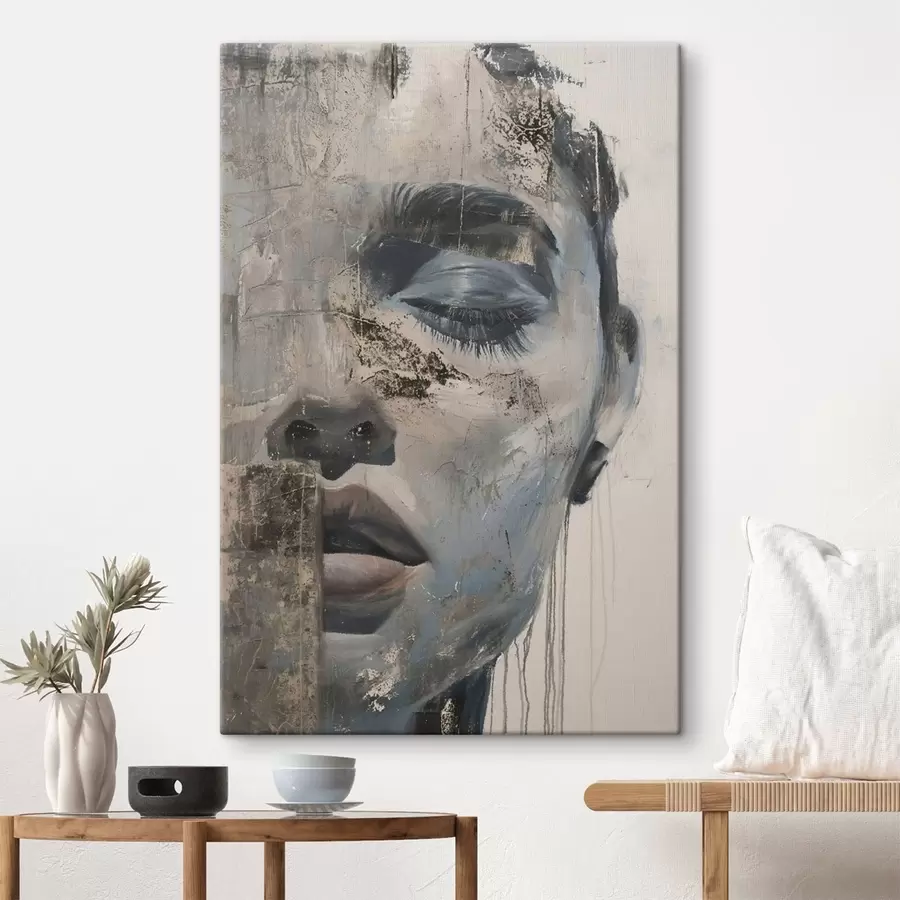 Wandbilder Minimalistisches Porträt s47481