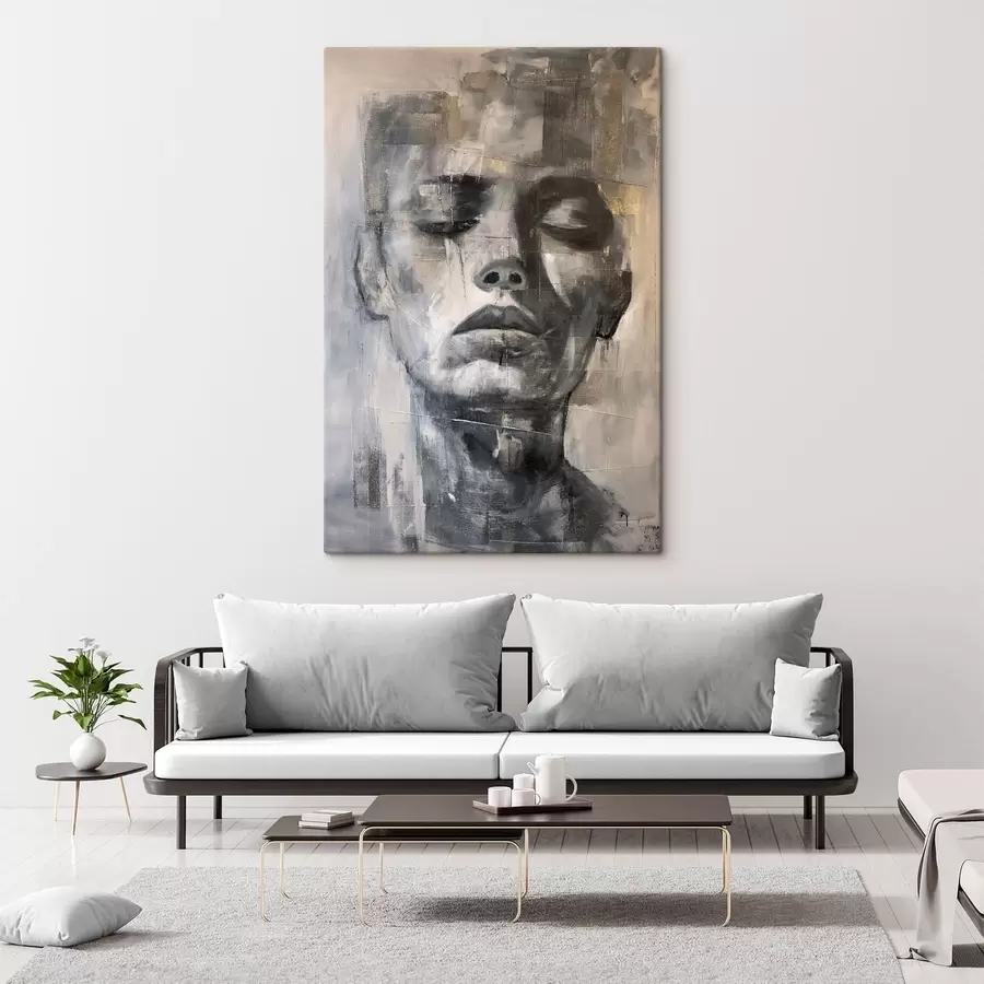 Wandbilder Strukturiertes Porträt s47482