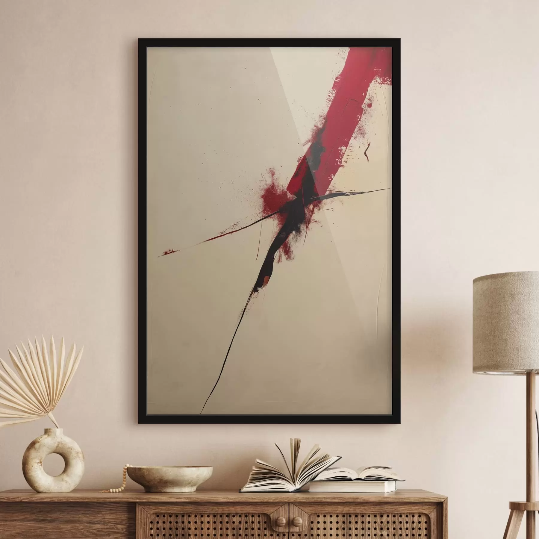 Fototapete Roter Akzent f47461