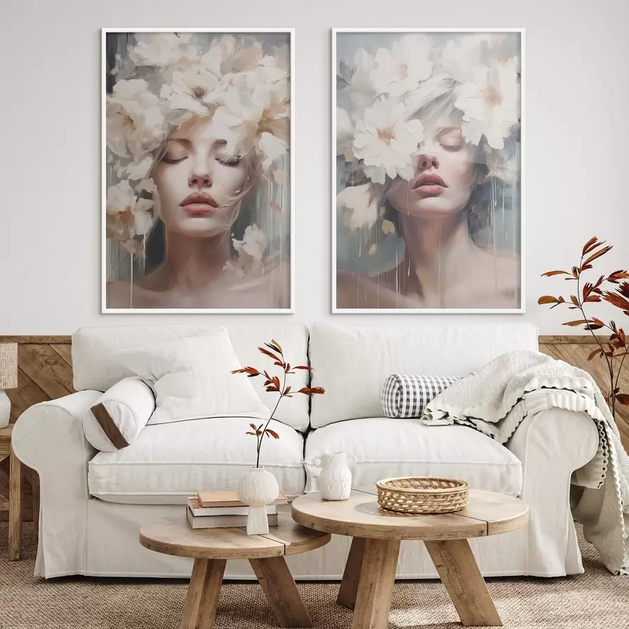 Fototapete Weibliche Porträts d00546