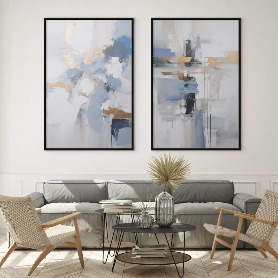 Fototapete Moderne Abstraktion Nachahmung der Malerei d00588