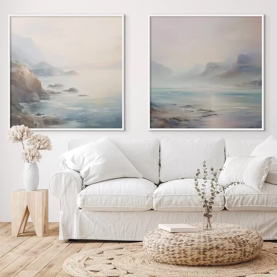 Fototapete See-Imitation Malerei d00589