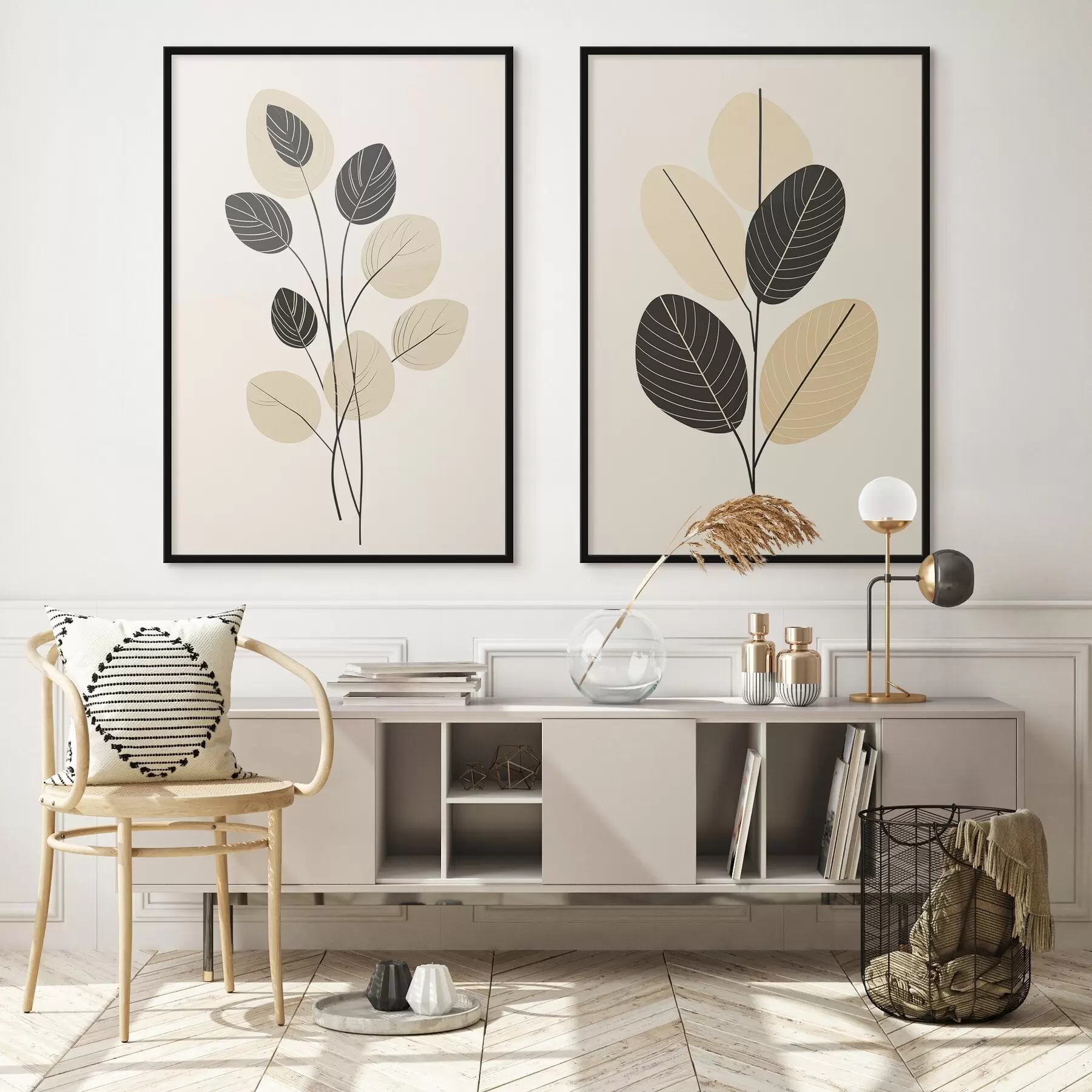 Fototapete Abstrakte Wellenlinien mit volumetrischer Textur und weichen Kurven d00599