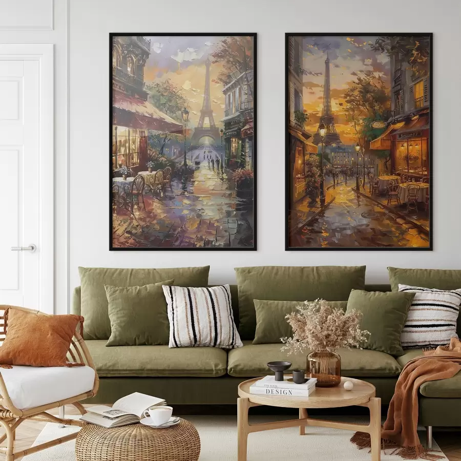 Fototapete Die Straßen von Paris d00617