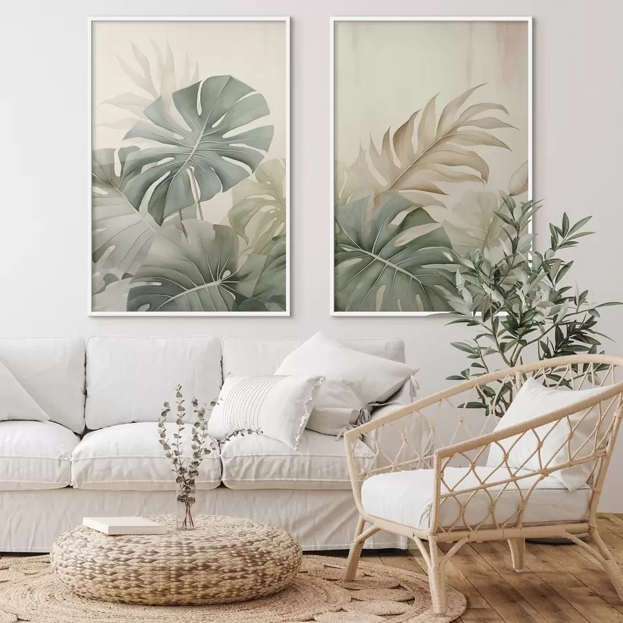 Fototapete Tropische Blätter d00670