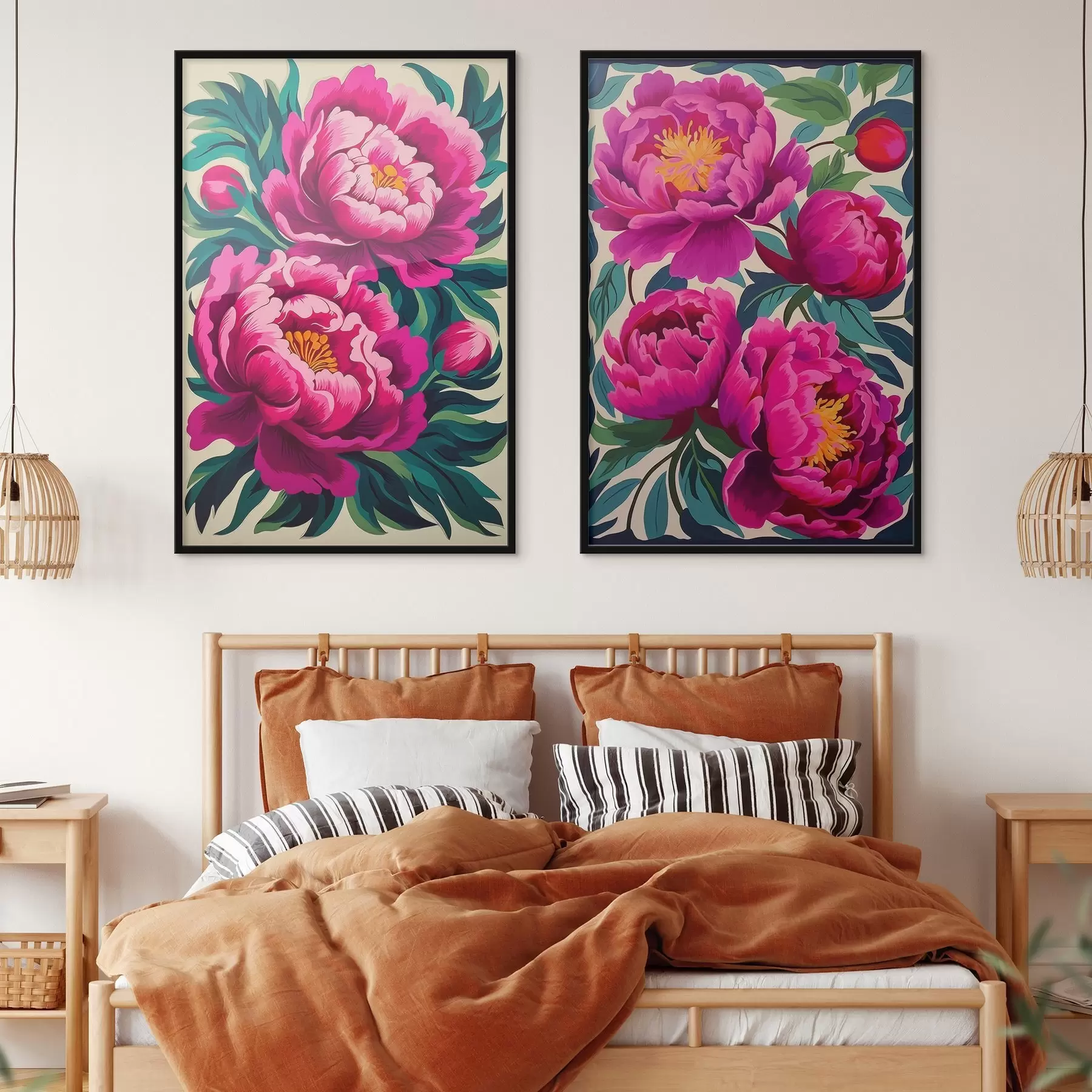 Fototapete Pfingstrosen d00727