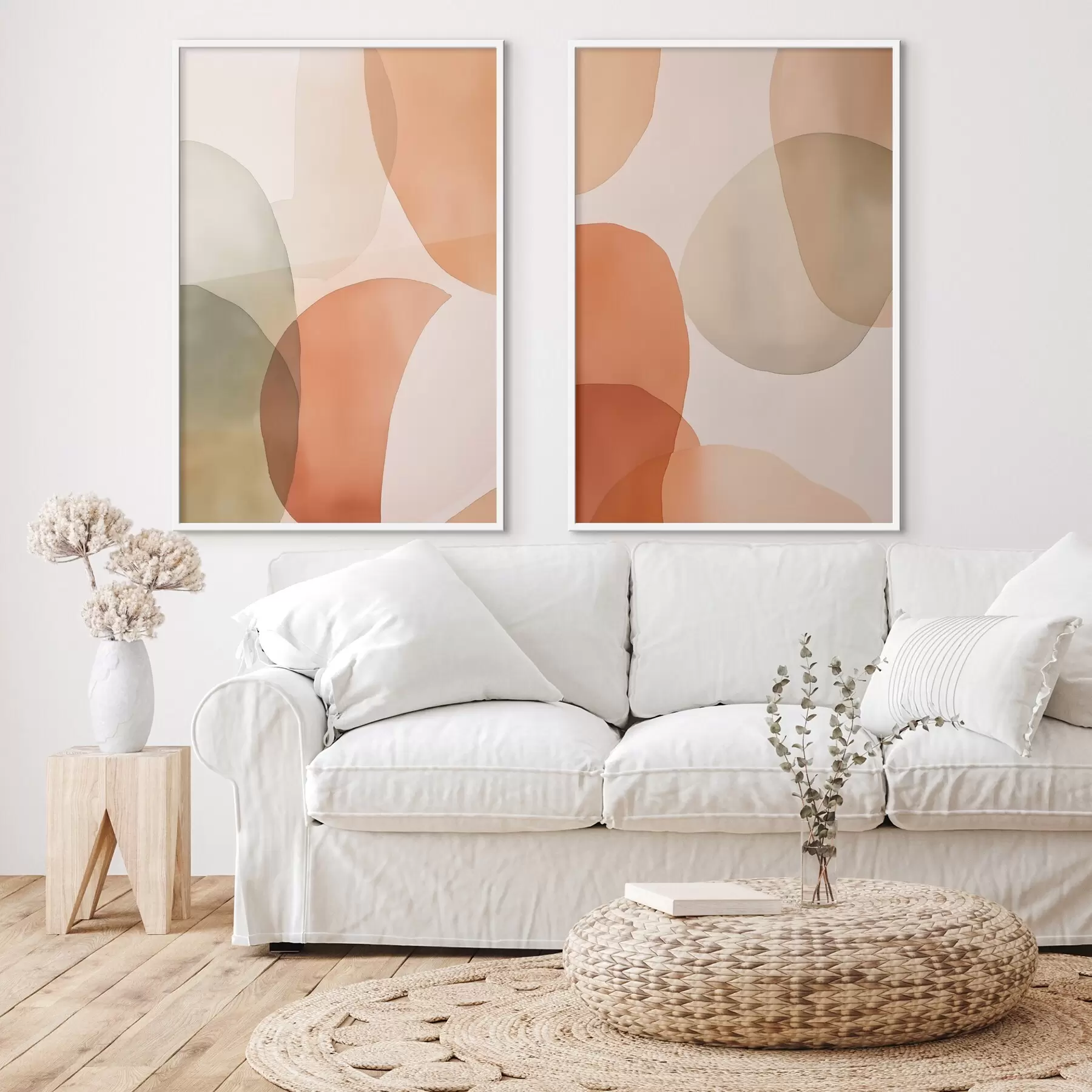 Fototapete Farbige abstrakte Kreise d00731