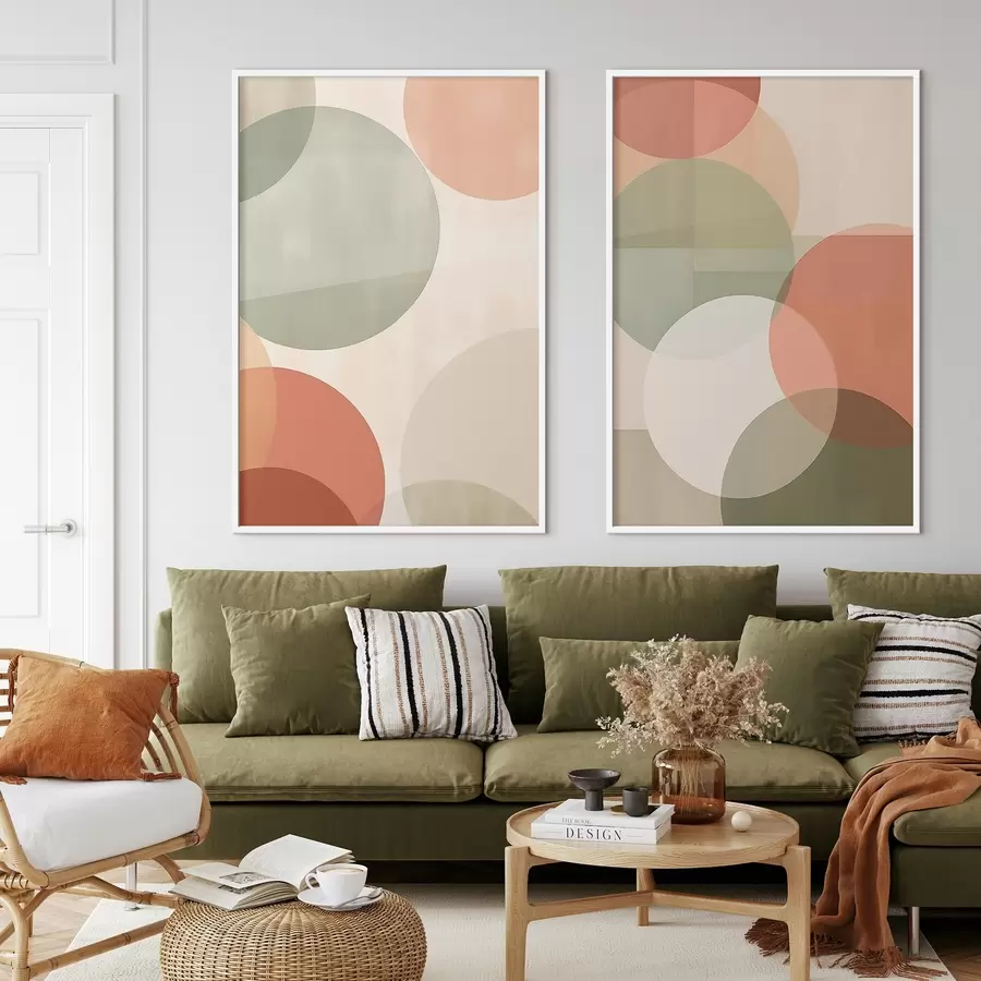 Fototapete Abstrakte Kreise d00733