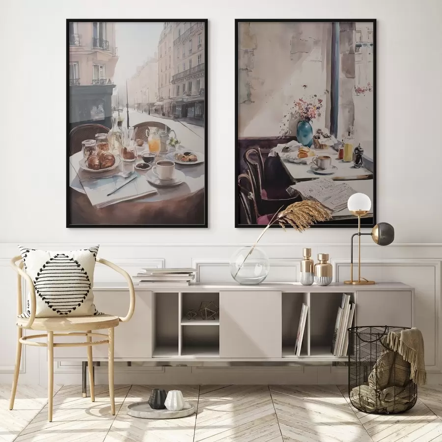 Fototapete frühstück in Paris d00736