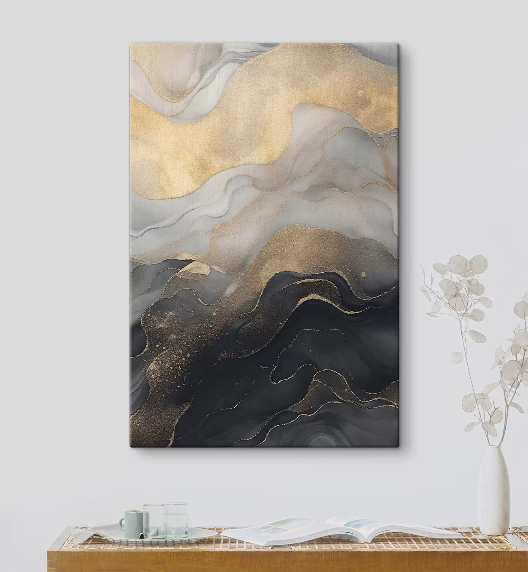 Wandbilder Abstrakte Flüssigkeiten s47451