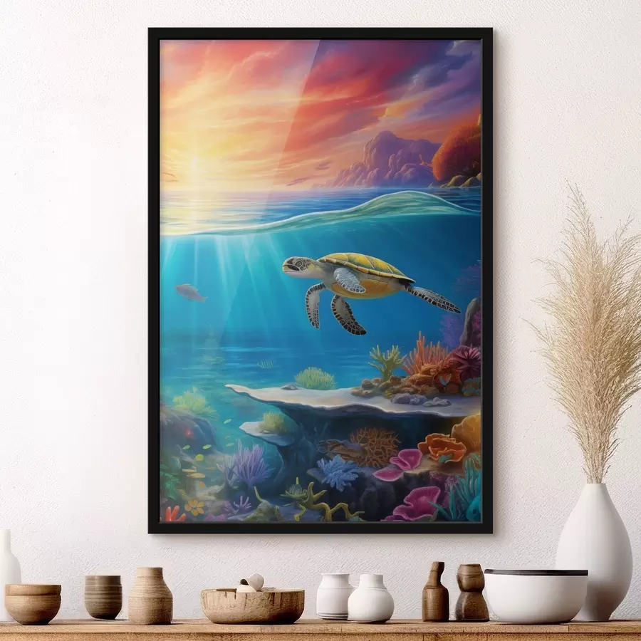 Fototapete Unterwasserwelt f47449