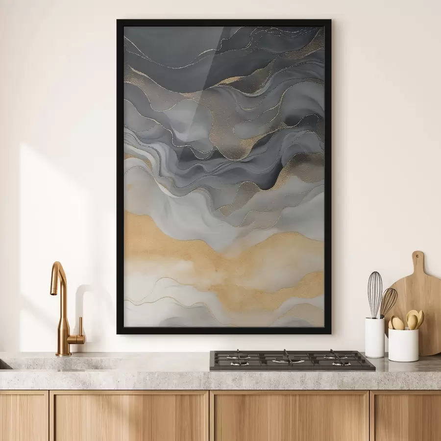 Fototapete Flüssigkeiten, Farbstreifen f47452