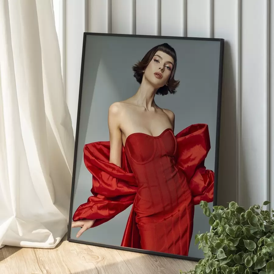 Wandbilder Ein Geschenk für ein Mädchen basierend auf ihrem Foto s47158