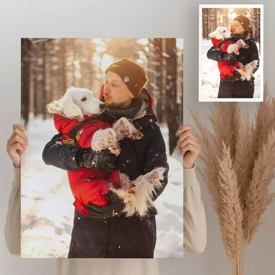 Wandbilder Ihr Hund nach Ihren Vorgaben, anhand Ihres Fotos s47162