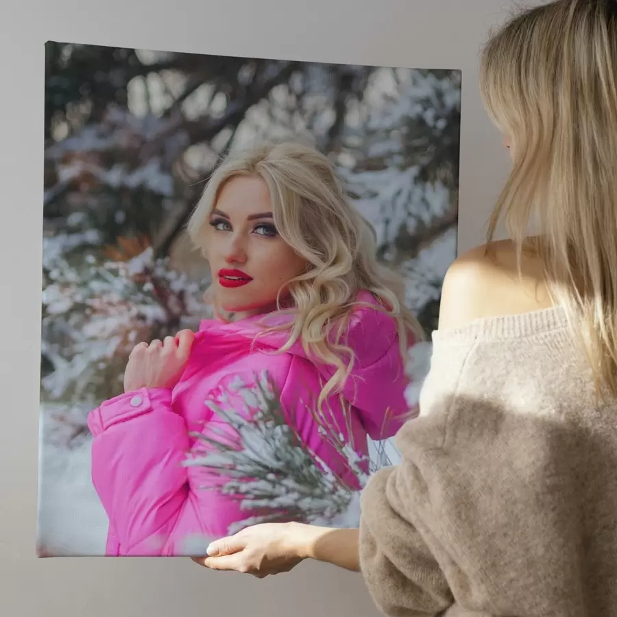 Wandbilder Ein Geschenk in Form eines Gemäldes nach einem Foto für ein Mädchen s47168