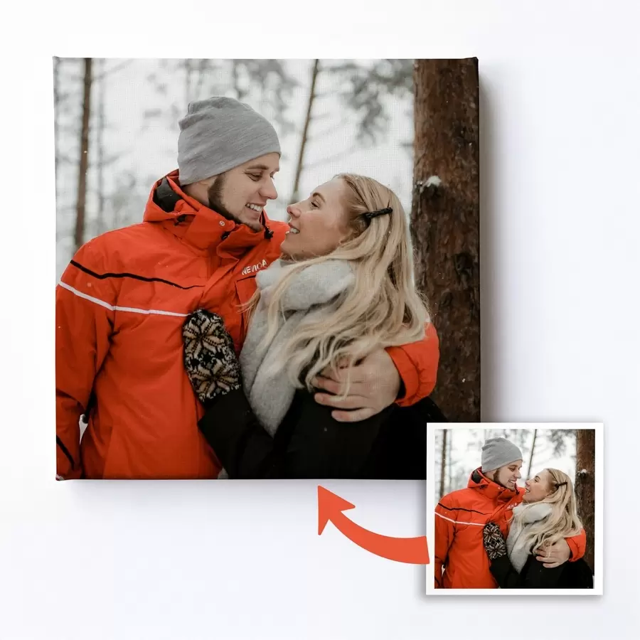 Wandbilder Familienporträt nach Foto auf Bestellung s47173