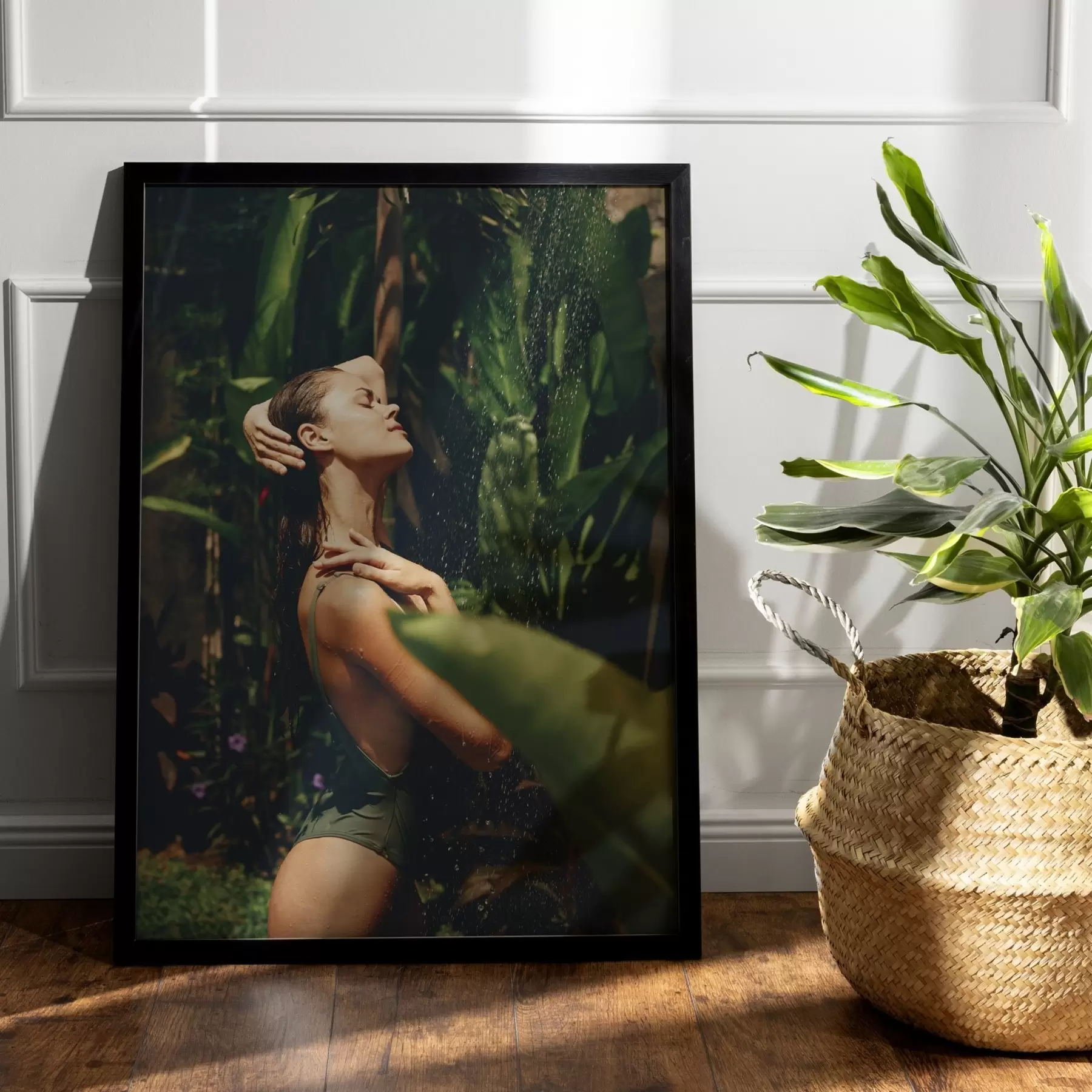 Wandbilder Ein Geschenk für ein Mädchen basierend auf ihrem Foto s47175