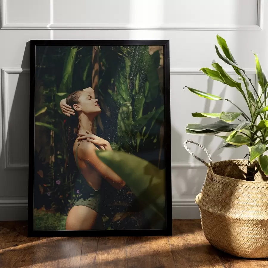 Wandbilder Ein Geschenk für ein Mädchen basierend auf ihrem Foto s47175