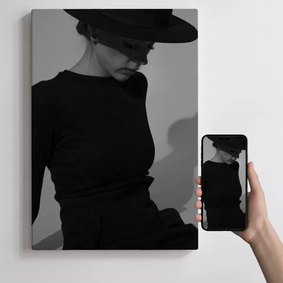 Wandbilder Ein Geschenk für ein Mädchen basierend auf ihrem Foto s47180