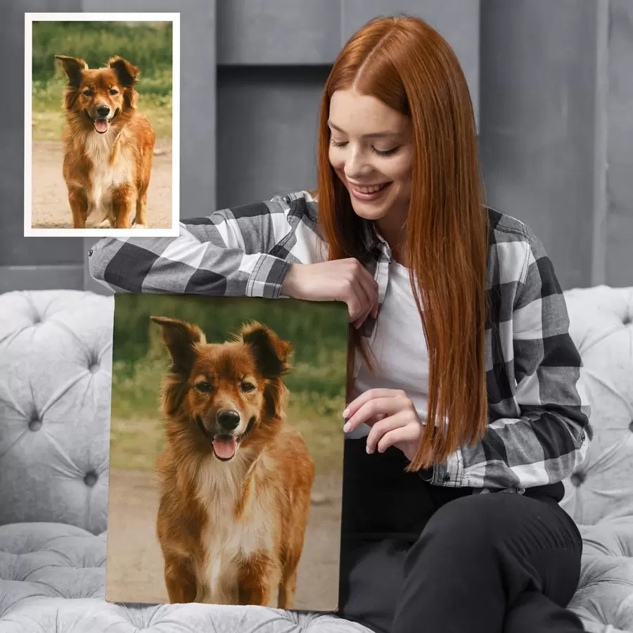Wandbilder Ihr Hund nach Ihren Vorgaben, anhand Ihres Fotos s47214