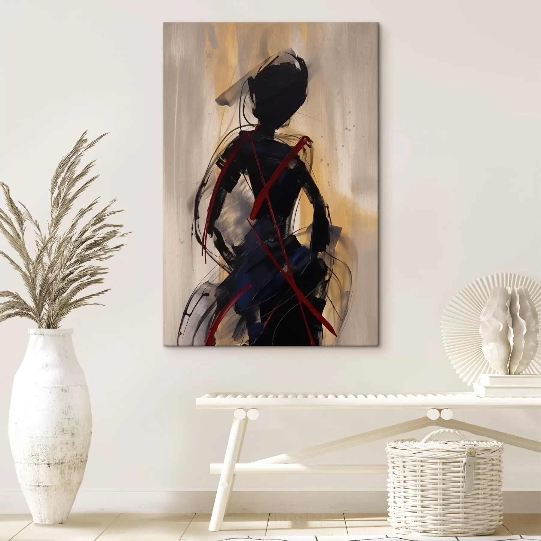 Wandbilder Abstrakte Silhouette s47344