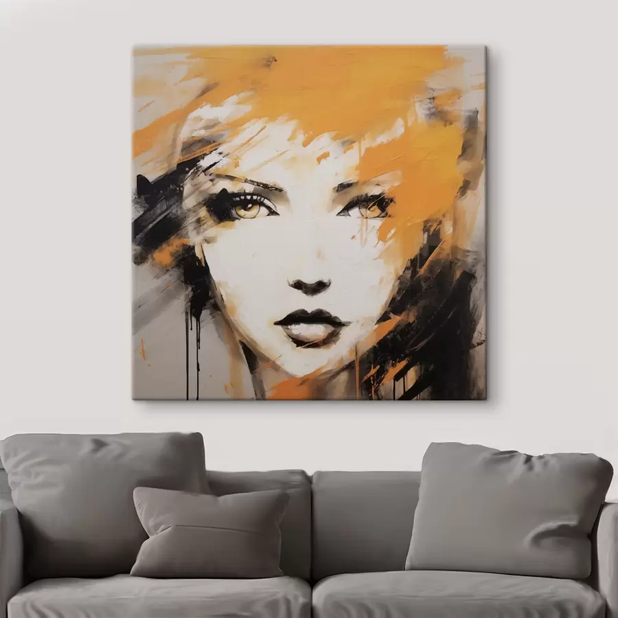 Wandbilder Abstraktes Porträt s47351