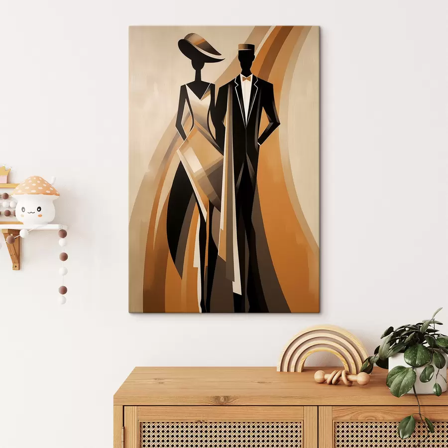 Wandbilder Abstraktes Paar s47357