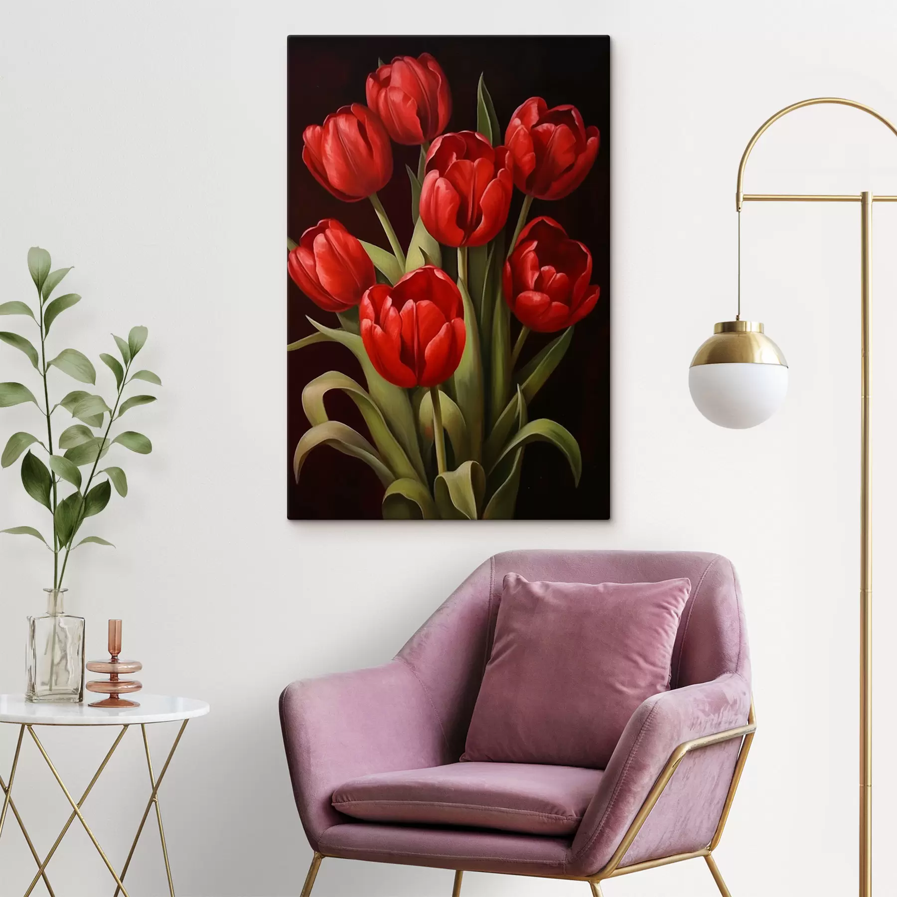 Wandbilder Tulpen s47359