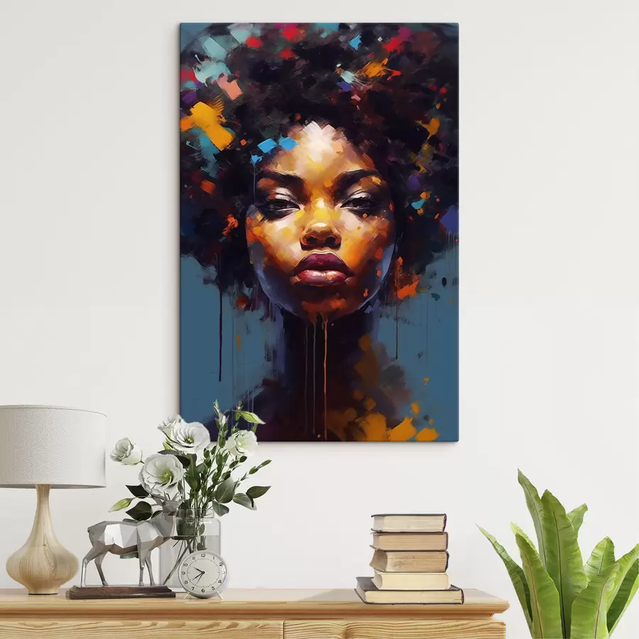 Wandbilder Abstraktes Porträt s47369