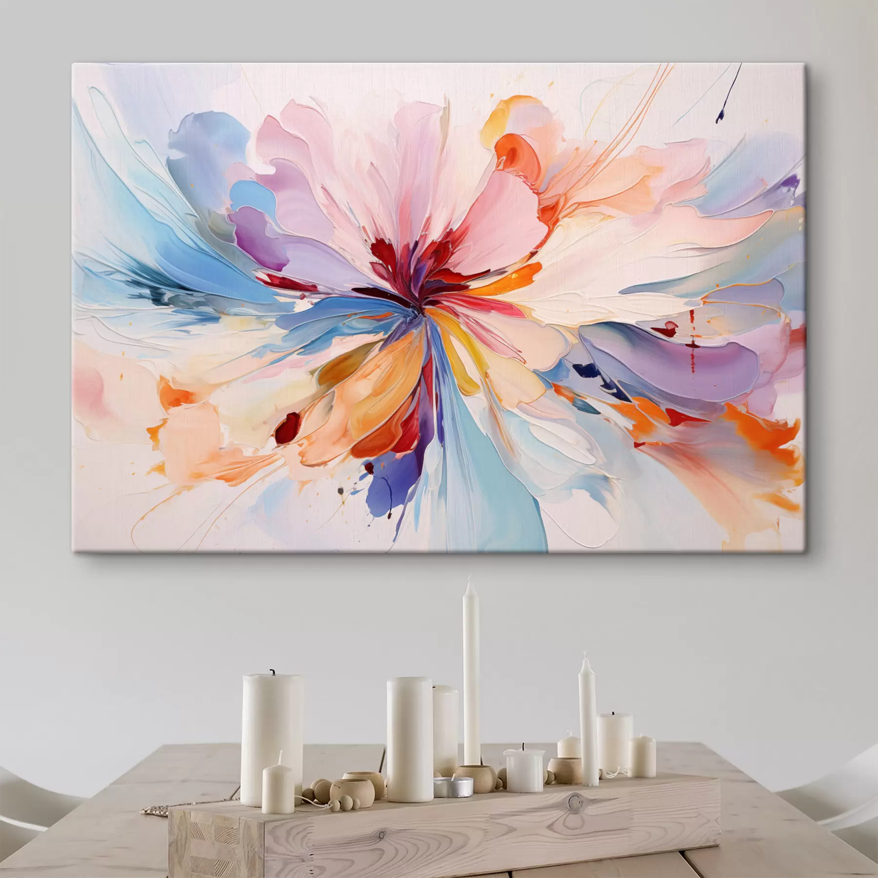 Wandbilder Farbexplosion s47403