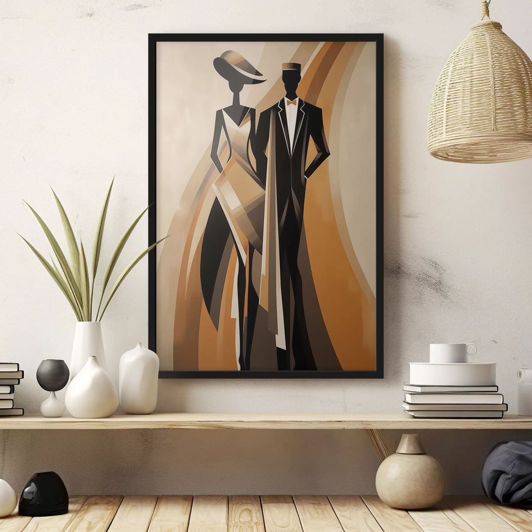 Fototapete Abstraktes Paar f47357