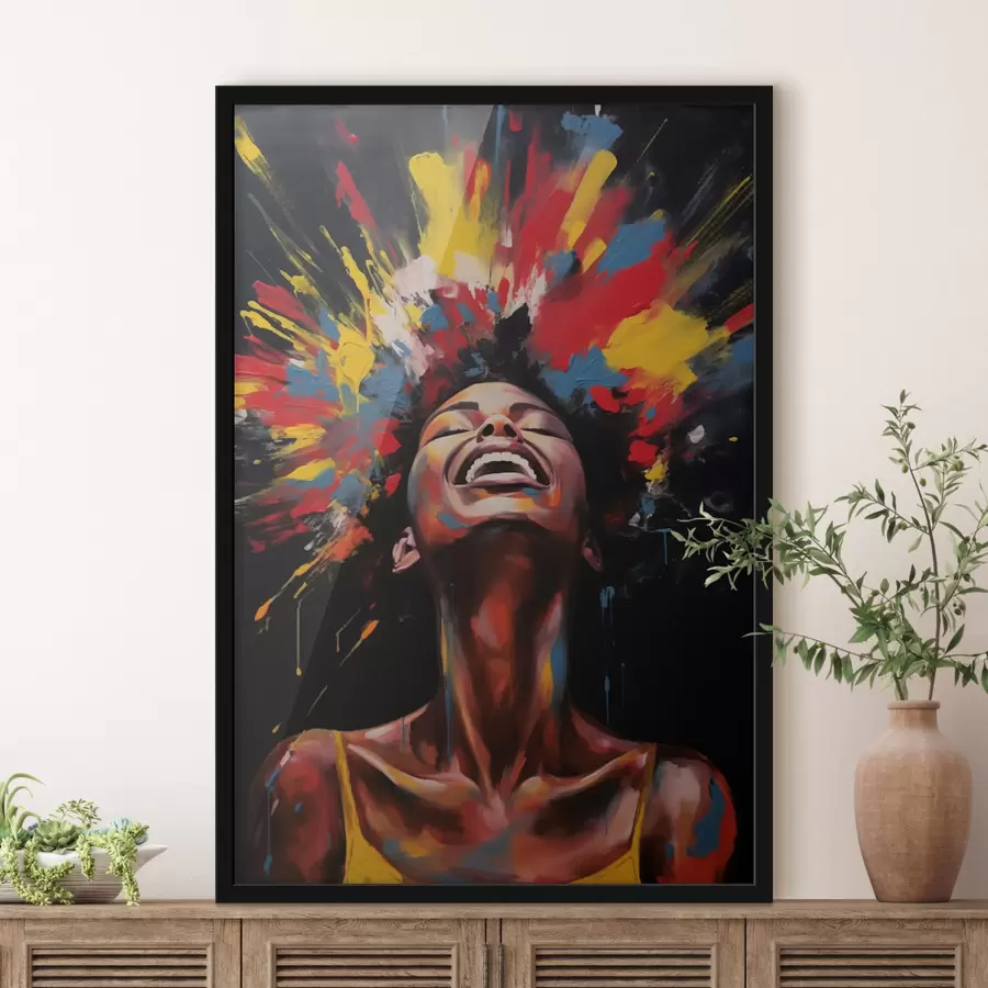 Fototapete Farbenfrohe Farbexplosion f47368