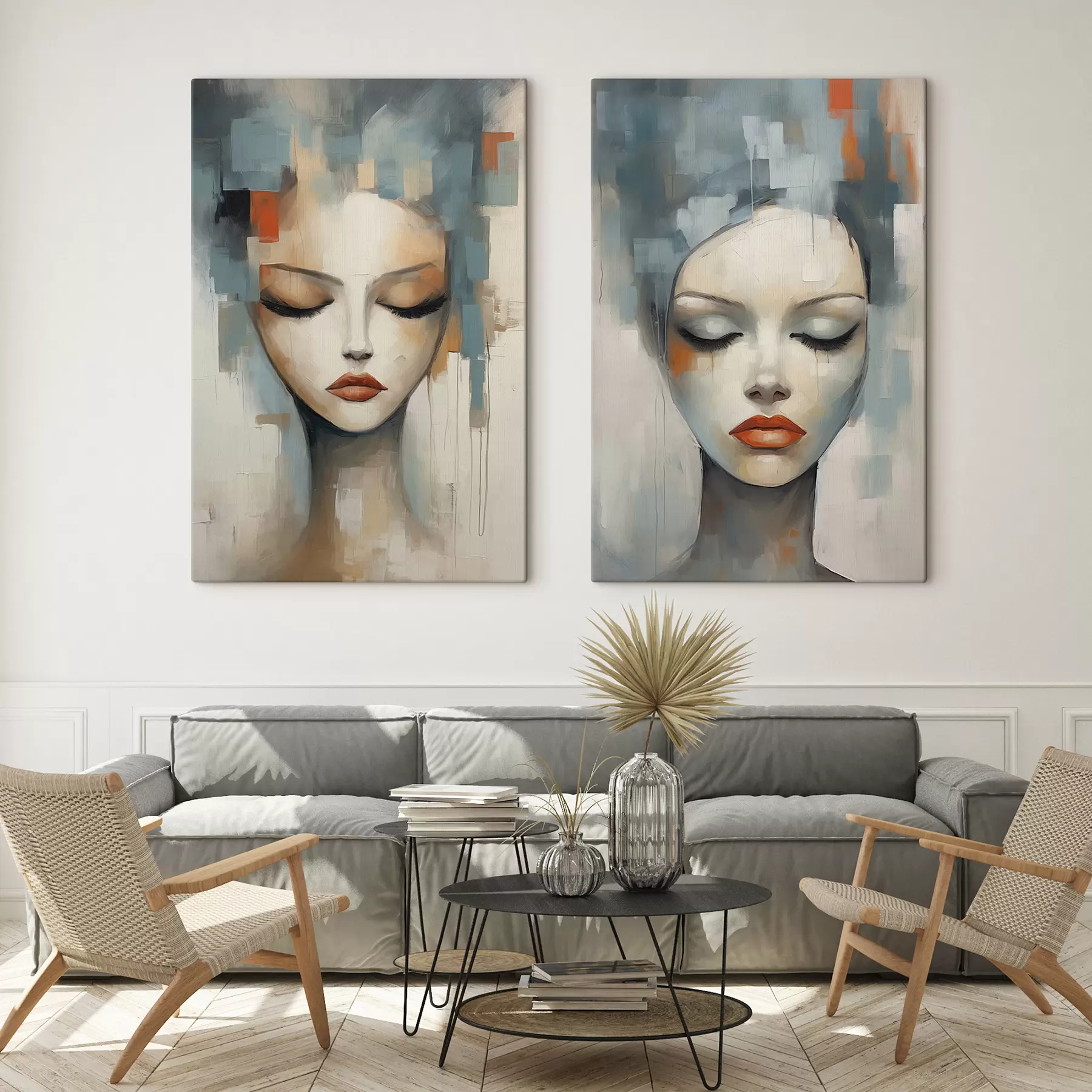 Wandbilder Abstrakte Porträts m01204