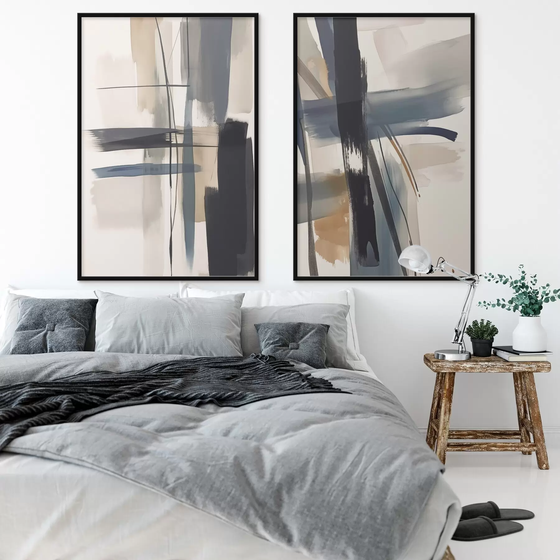 Fototapete Abstrakte Pinselstrichimitation d01076