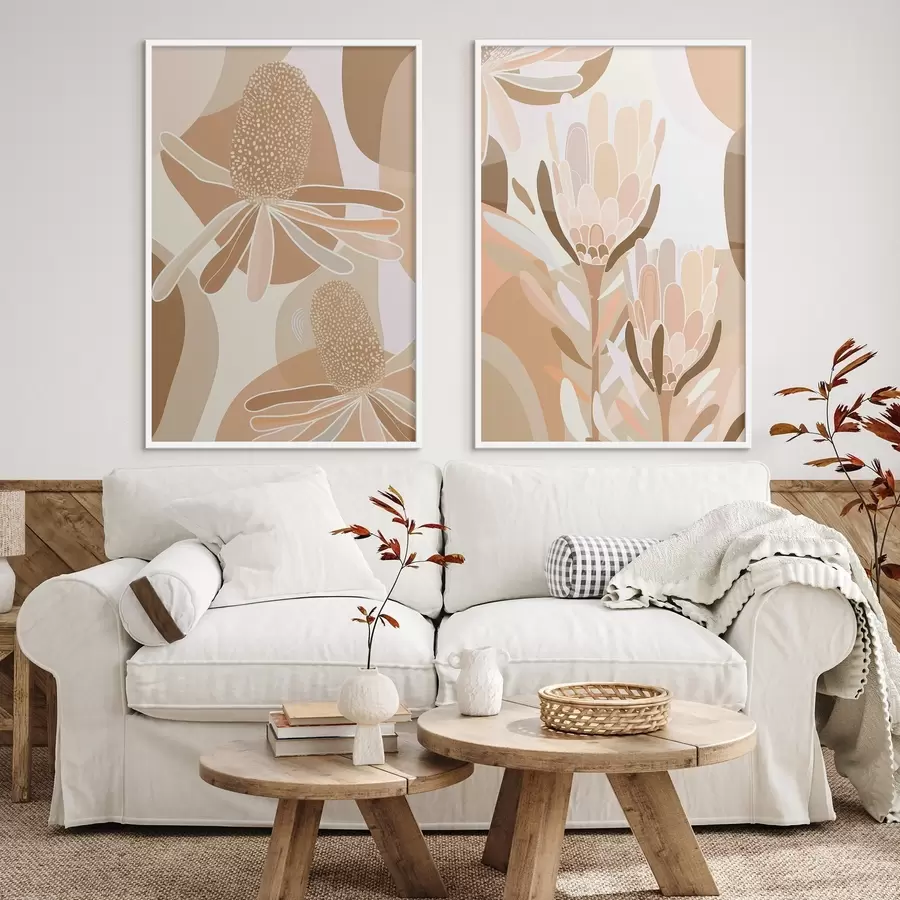 Fototapete Abstrakte Blumen d01107