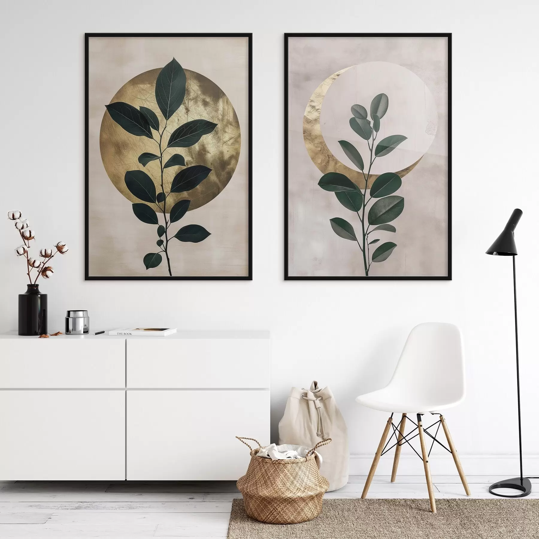 Fototapete Sonnenaufgang und Mond d01139