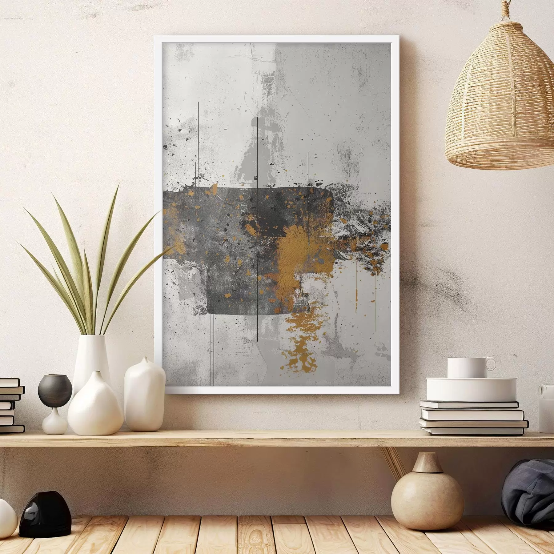 Fototapete Abstrakt, Spritzer, Imitation von Farbe auf Betonhintergrund f47637