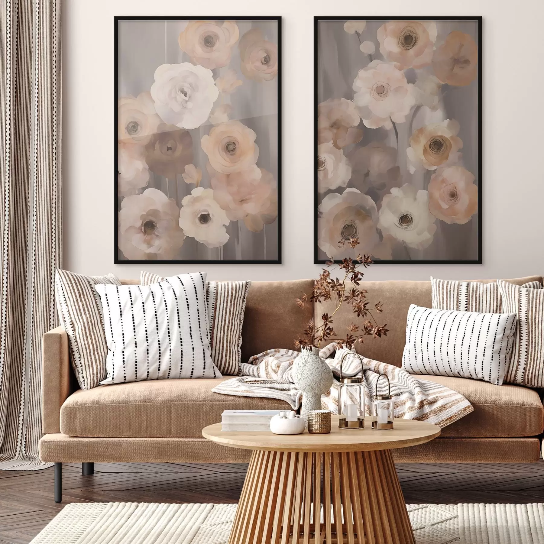 Fototapete Abstrakte Blumen d00542