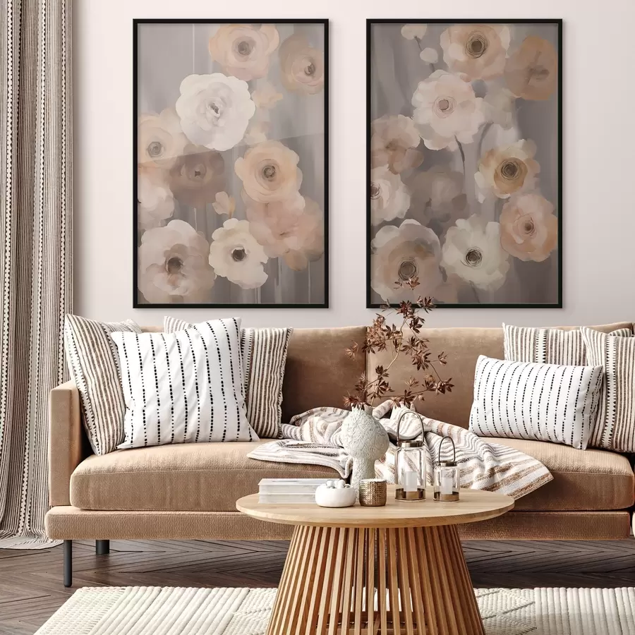 Fototapete Abstrakte Blumen d00542