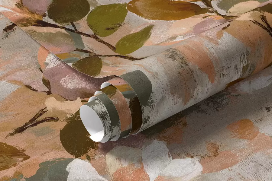 Fototapete Blumenpinselstriche a00968