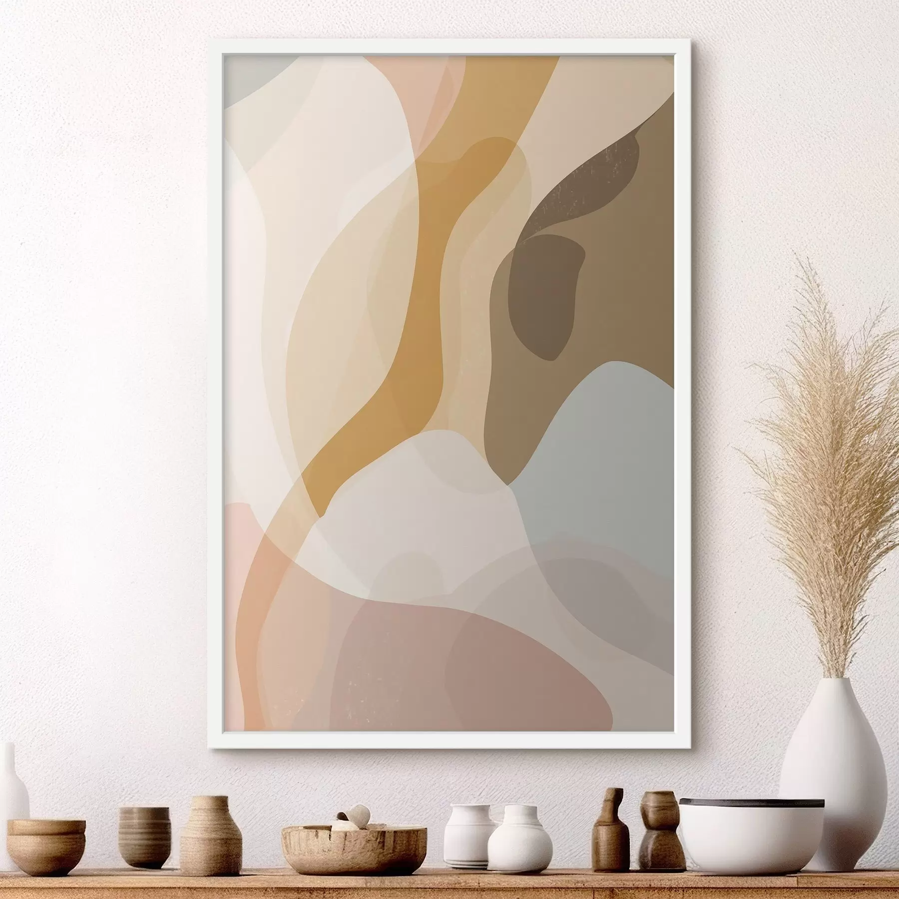 Fototapete Abstraktion, Imitation Aquarell f47648